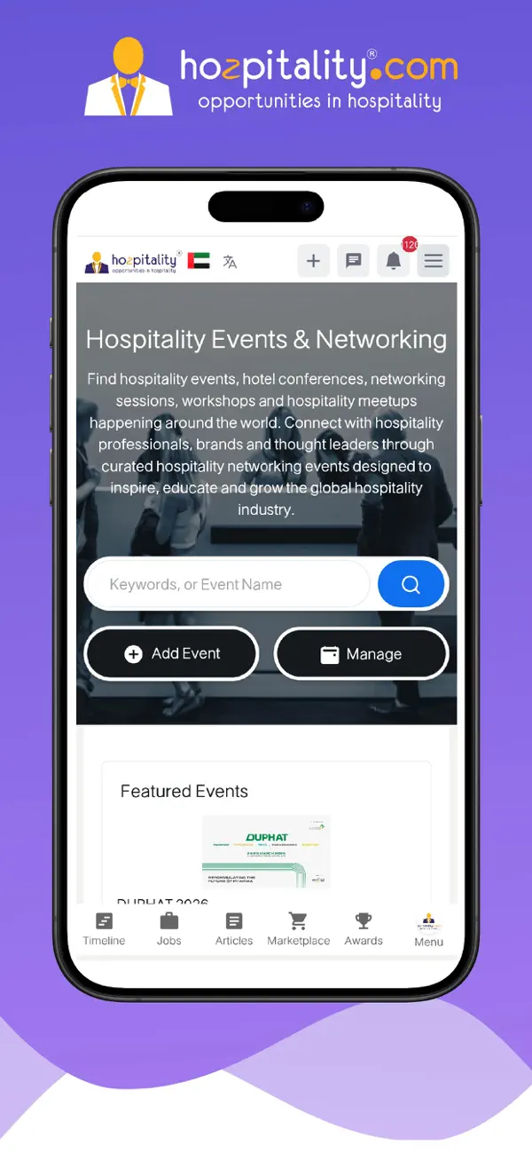 Screenshot #3 pour Hospitality Jobs & Networking