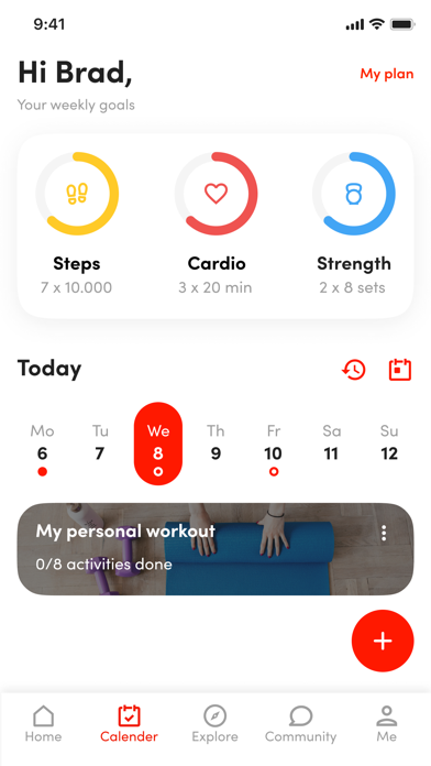 StayFitLife Screenshot