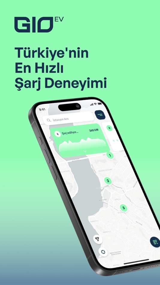 #1. GioEV Araç Şarj İstasyon Ağı (iOS) Bởi: Omwo