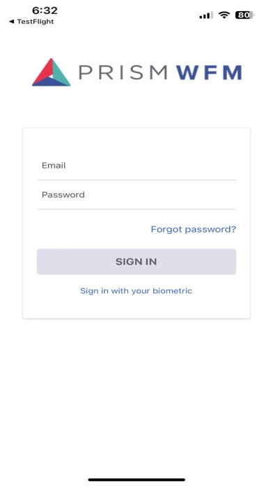 PrismWFM Screenshot