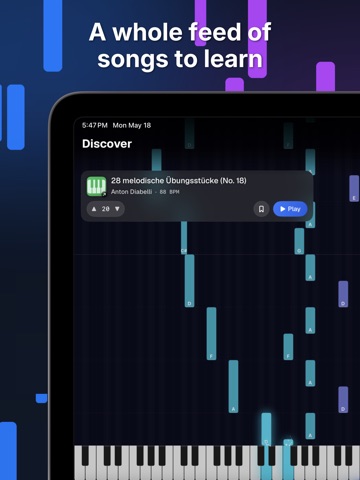 Keys - Play Any Song on Piano iPad screenshot 3