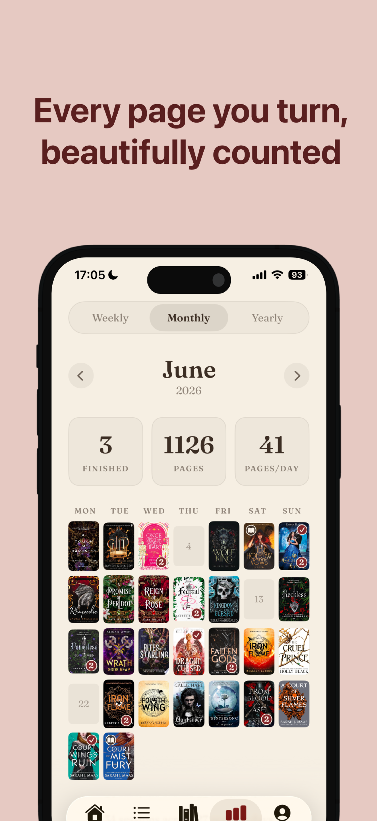 SlowRead: Book Tracker & TBR screenshot 3