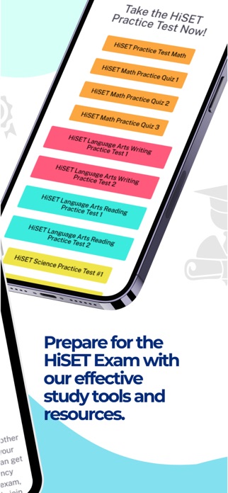 HiSET Practice Test Screenshot 2 of 5