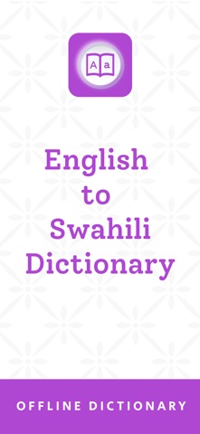 Swahili | Swahili Dictionary iPhone screenshot