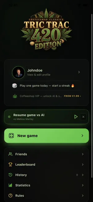 TricTrac 420 screenshot 2