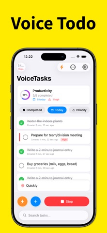 Speech to Text - Voice Todo screenshot