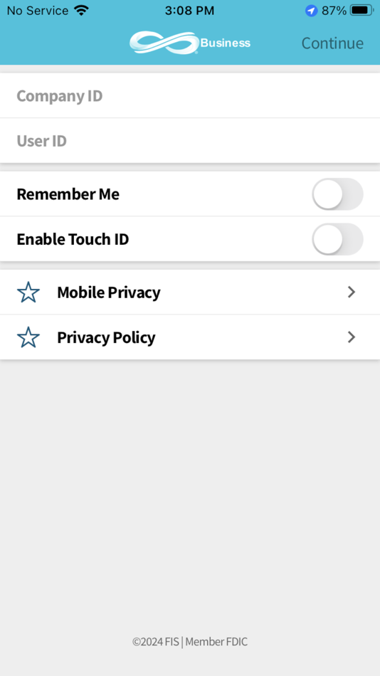 #1. Infinity Bank for Business (iOS) 来自: Infinity Bank