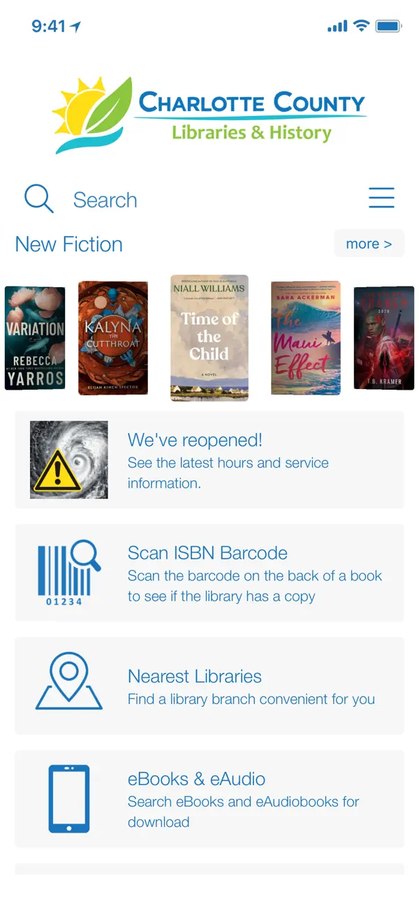 Screenshot #1 pour Charlotte County Library