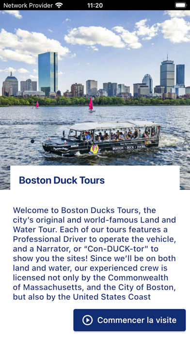 Screenshot #1 pour Boston Duck Tours - Audioguide