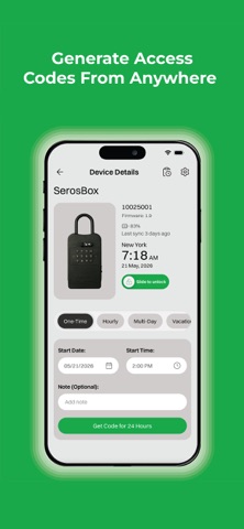 SerosAccess screenshot