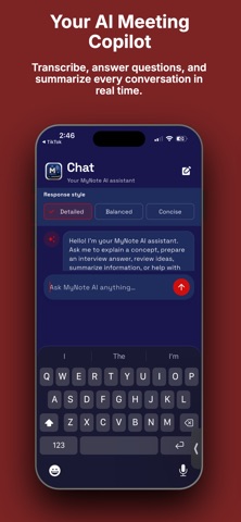 Mynote AI- Live Interview Help Screenshot 4 of 6