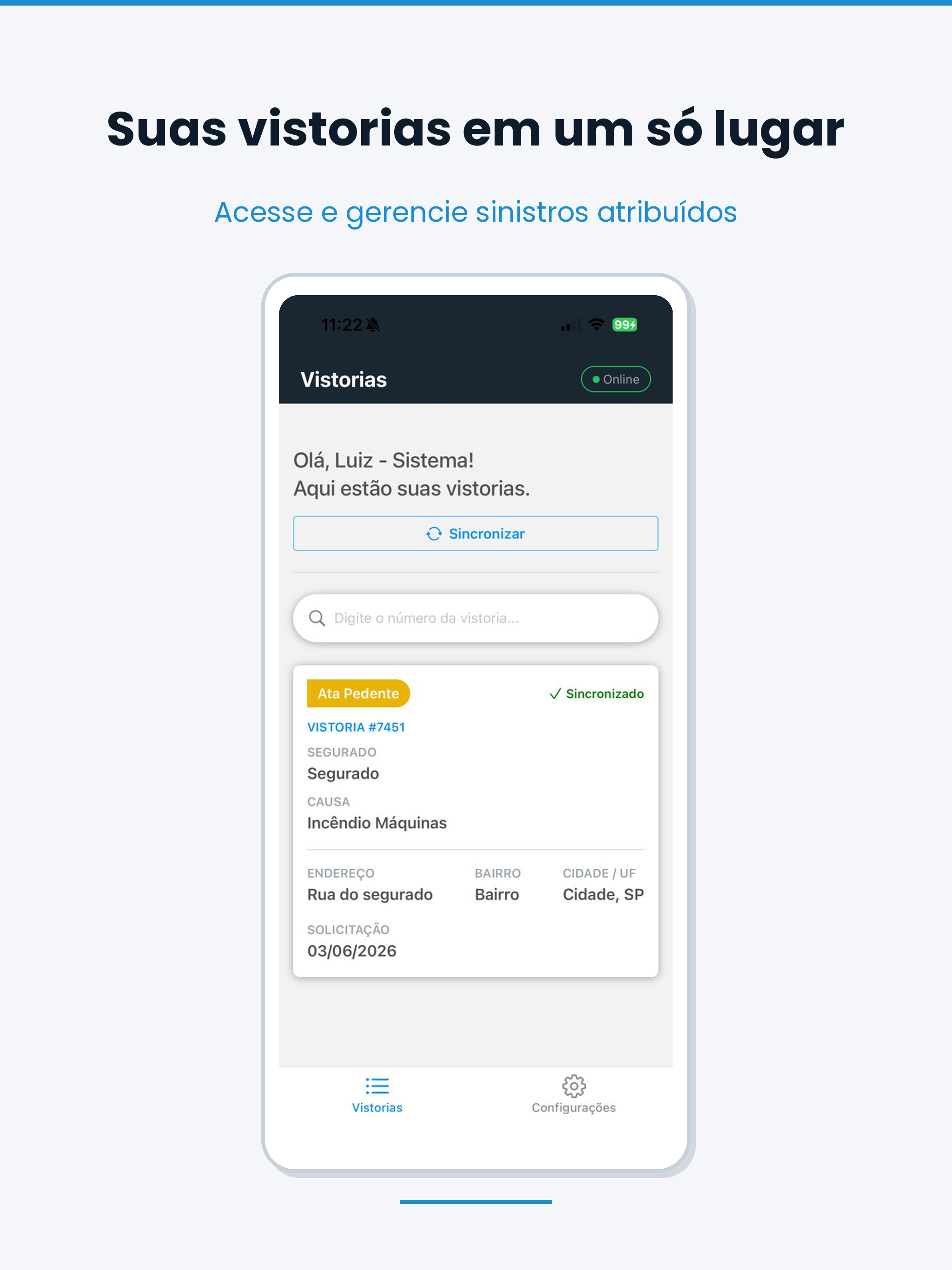 gSinistros screenshot 6