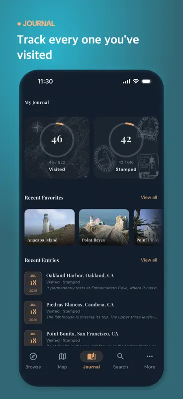 U.S. Lighthouse Guide screenshot 7 of 8