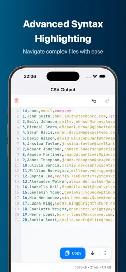 Screenshot von XML Tools auf dem iPhone 5
