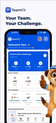 Teamfit - train as a team screenshot 1