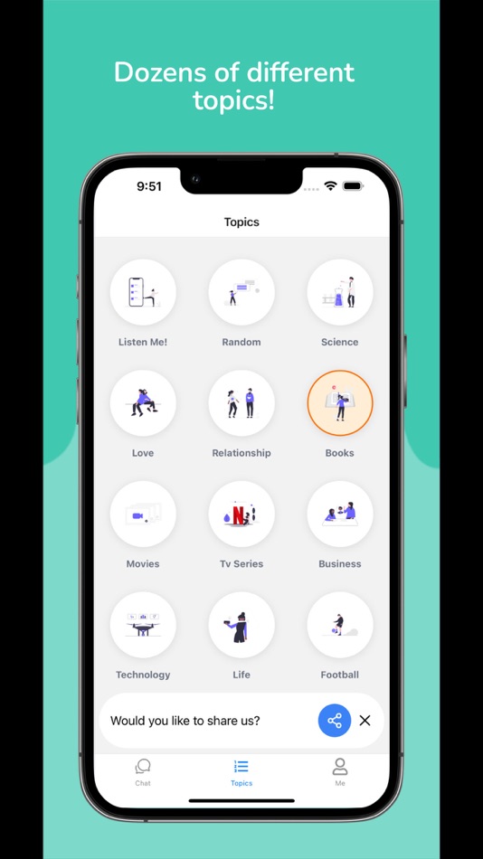 #5. Chat Koala: Practice English! (iOS) Podle: Can Kucukyilmaz