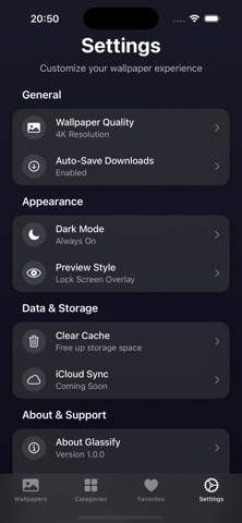 Glassify Live Wallpaper 4K Screenshot 10 of 10