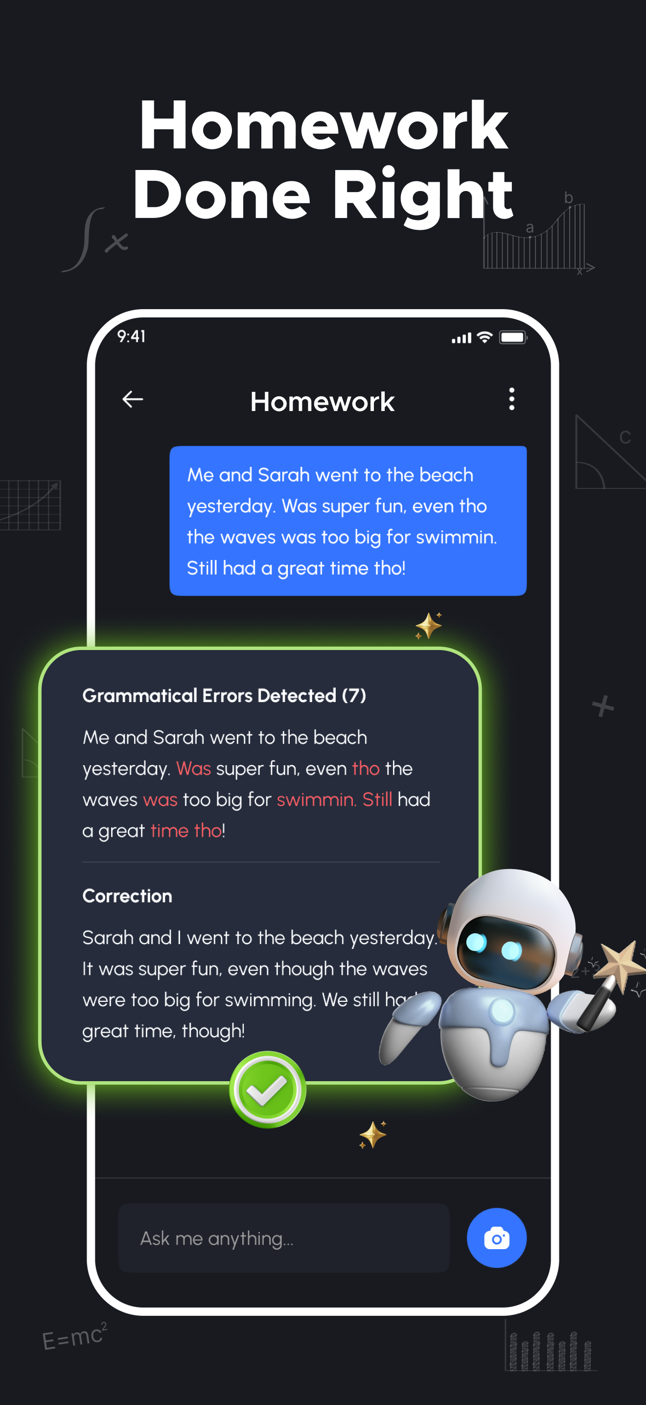 AI Homework Helper Scan Solver
