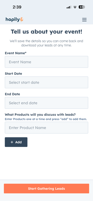 event hapily Screenshot 2 of 6