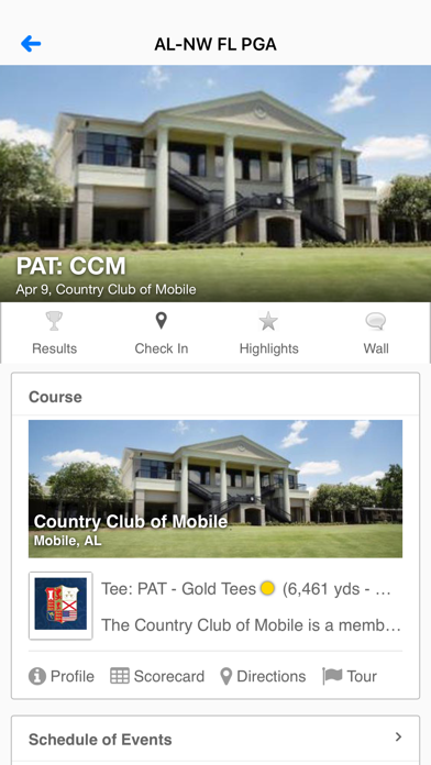 Alabama – NW Florida PGA Screenshot