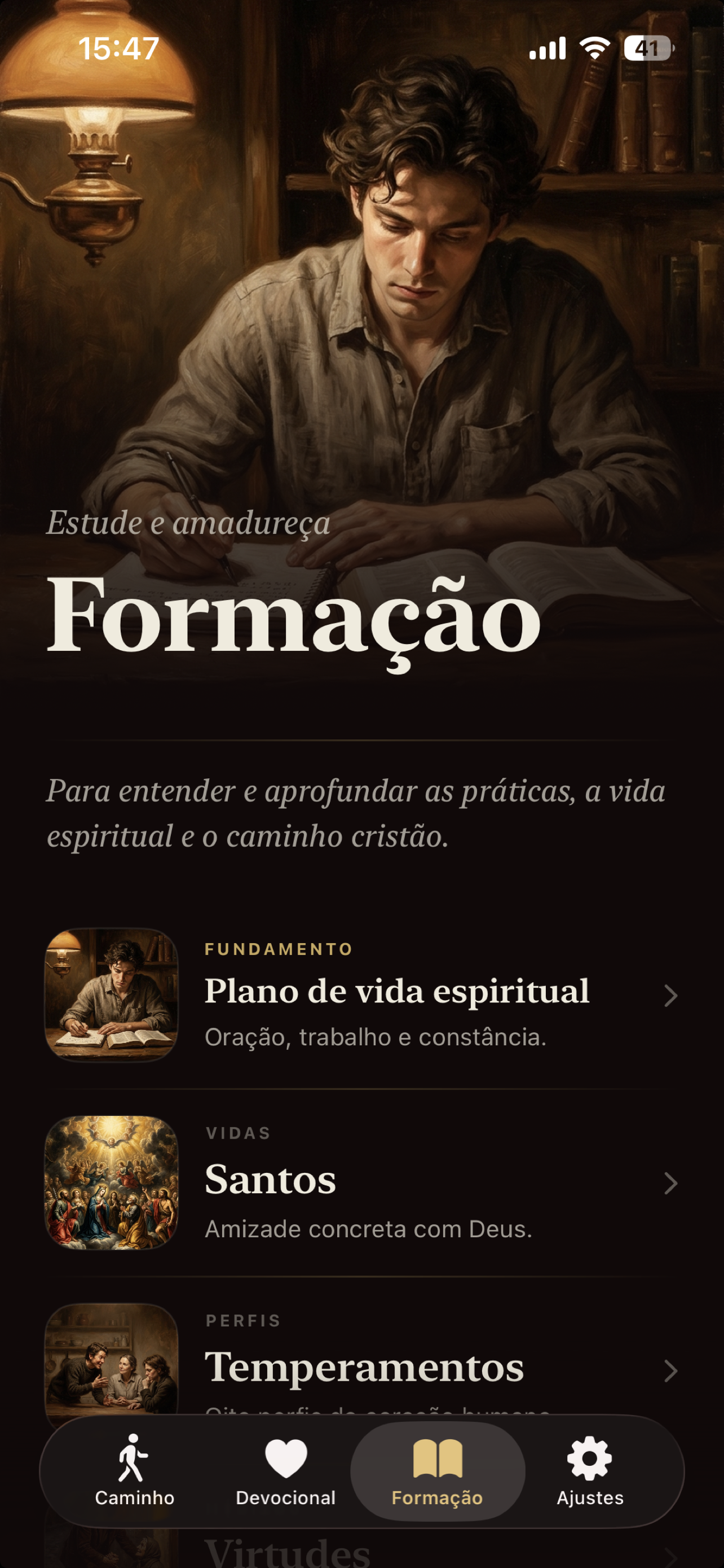 Saintfy: Oração e Formação screenshot 4
