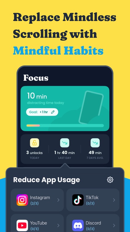 Clarymind: Screen Time + Focus
