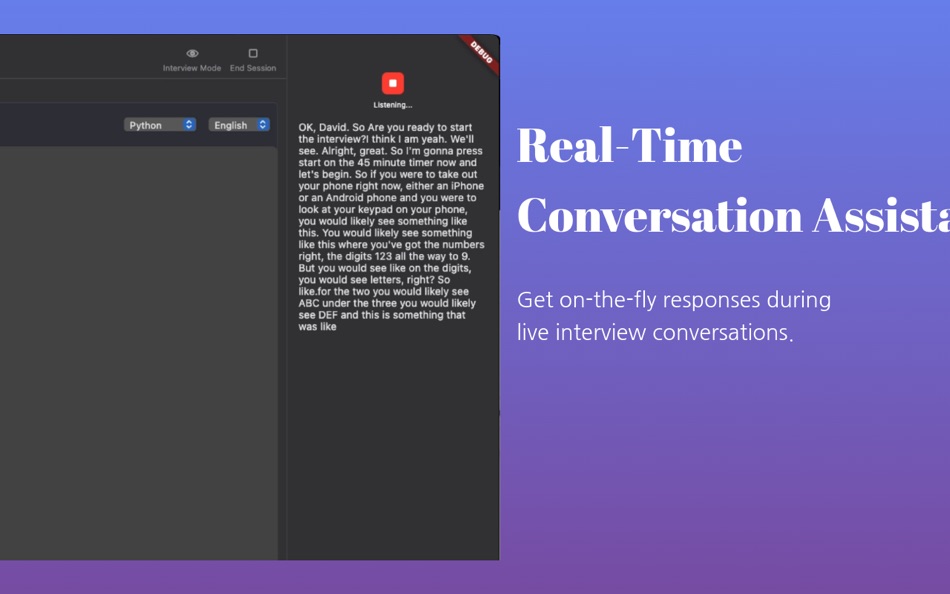 #5. Interviews Hero (macOS) Podle: YOMOO LLC