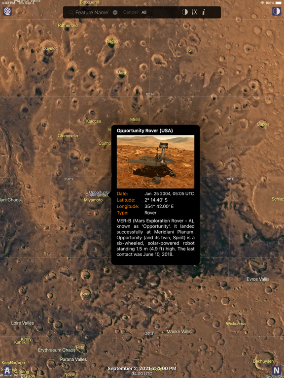 Screenshot #5 pour Mars Atlas