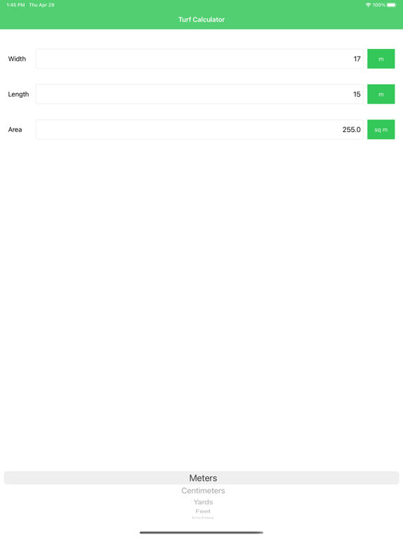 Screenshot #5 pour Turf Calculator Pro