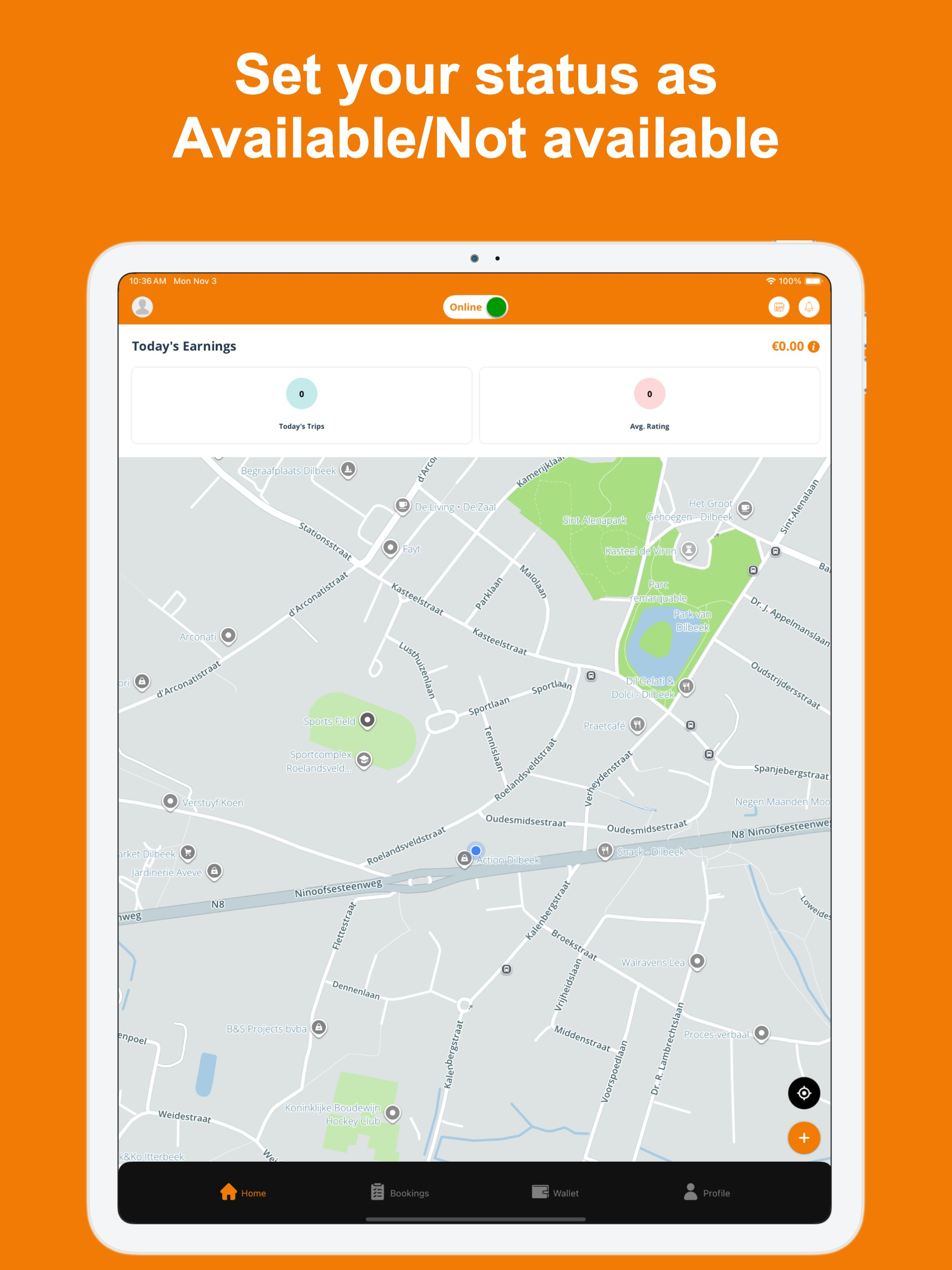 Taxi Gustave Driver app screenshot 10