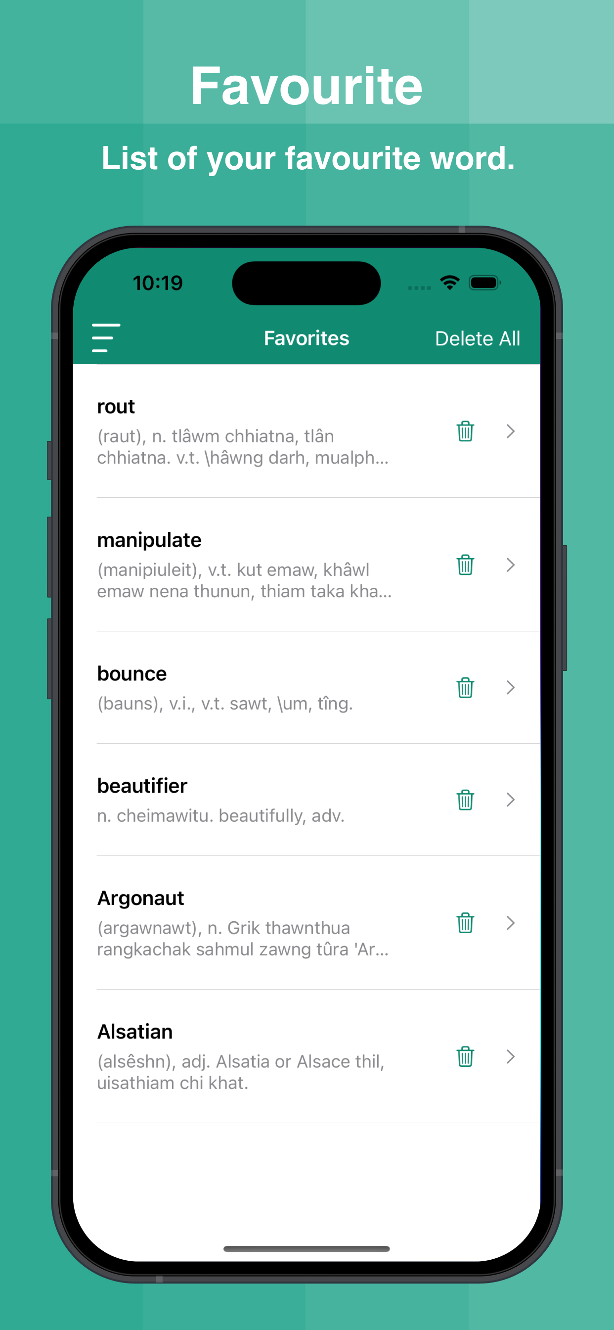Mizo Dictionary Offline screenshot 6