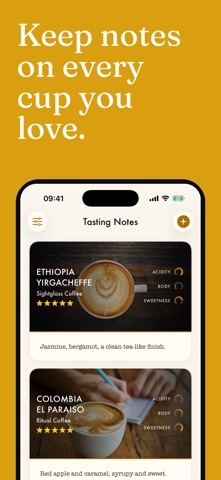 Artisan - Coffee Shop Finder iPhone screenshot
