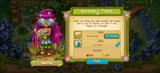 Clover meadow: match 3 game iPhone screenshot