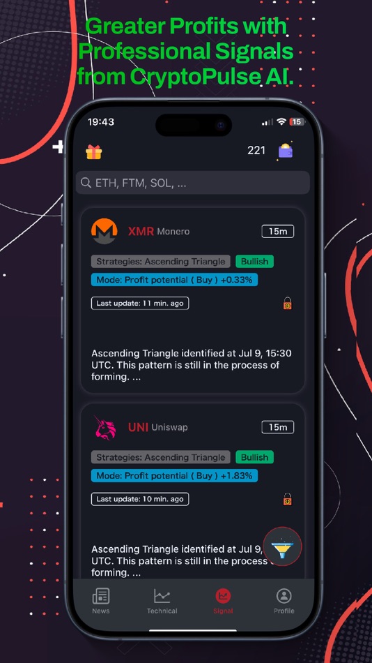 #1. CryptoPulse AI (iOS) 由: Morteza Salmanpour