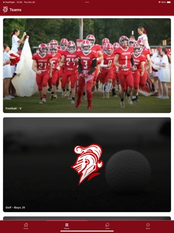 Tuscaloosa Christian Warriors iPad screenshot