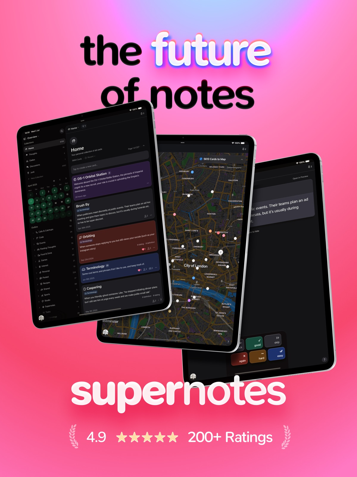 Supernotes – Notes & Journal ipad screenshot 1