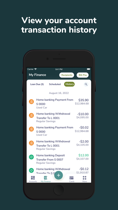 Ellafi Federal Credit Union Screenshot