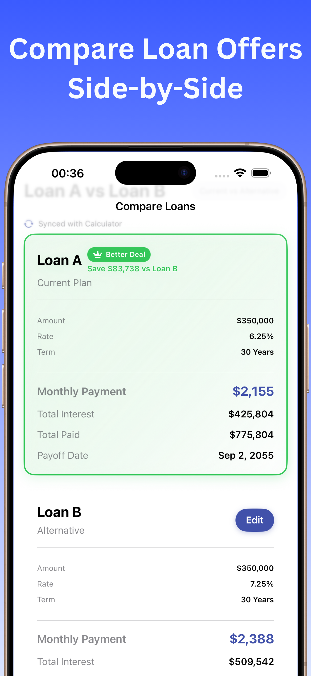 Loan Calculator – Refinance