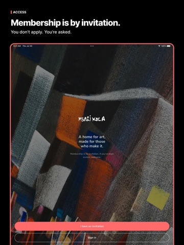 Mbari Kola iPad screenshot