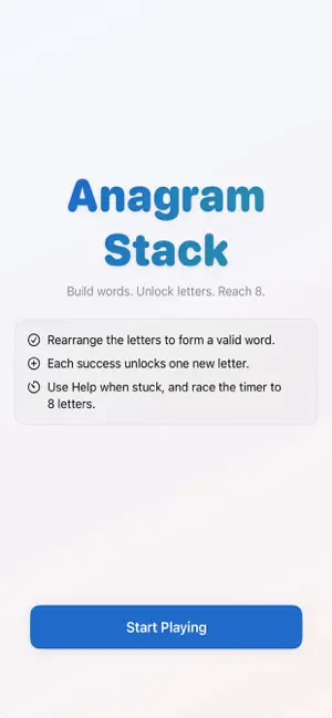 AnagramStack screenshot 1