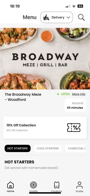 The Broadway Meze screenshot 1