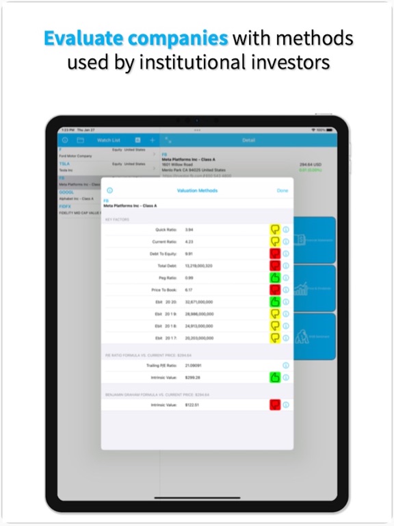 Screenshot #6 pour Company 360: Stock Analysis