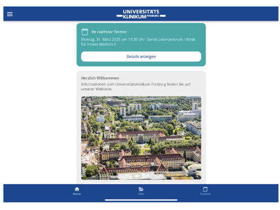 Screenshot #5 pour Meine Uniklinik