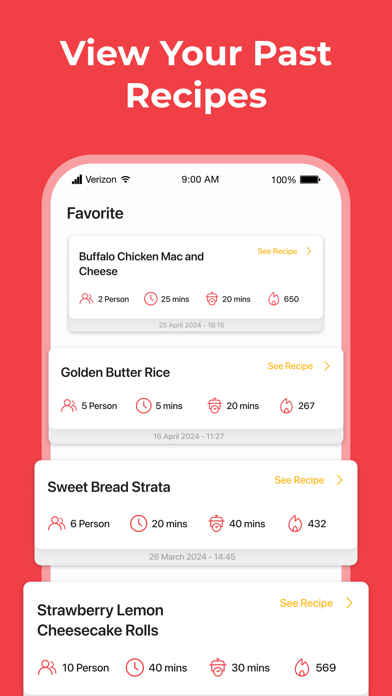 Jimmy Chef: AI Recipe Maker Screenshot