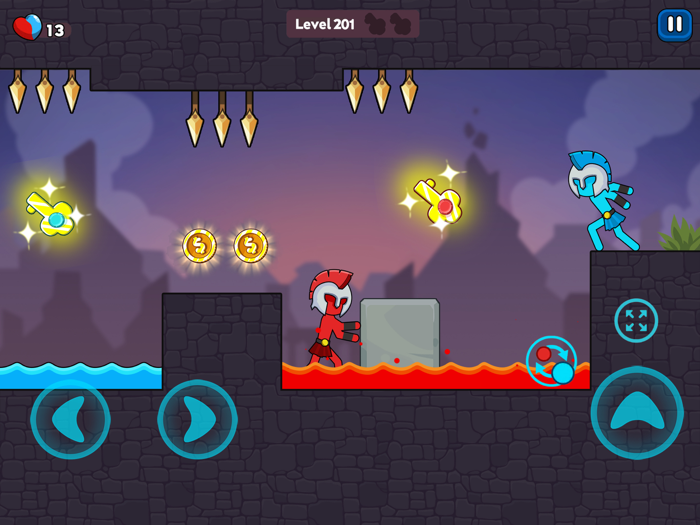 Stick Red and Blue 3