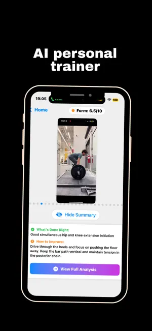 FormCoach - personal trainer screenshot 1
