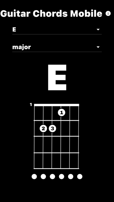 Guitar Chords Mobile Screenshot