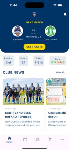 Scottland FC screenshot