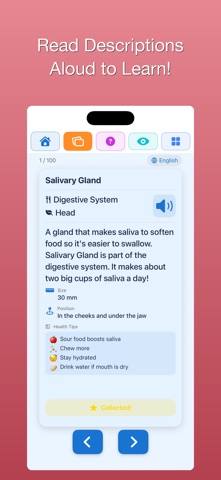 100 Bodies: Kids Encyclopedia iPhone screenshot