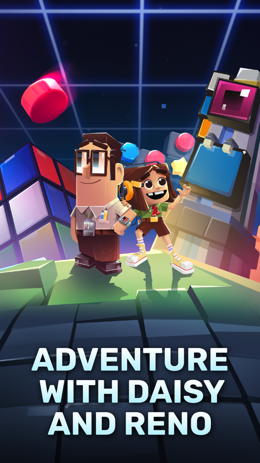 #4. Rubik's Match 3 - Cube Puzzle (iOS) By: Nørdlight Games